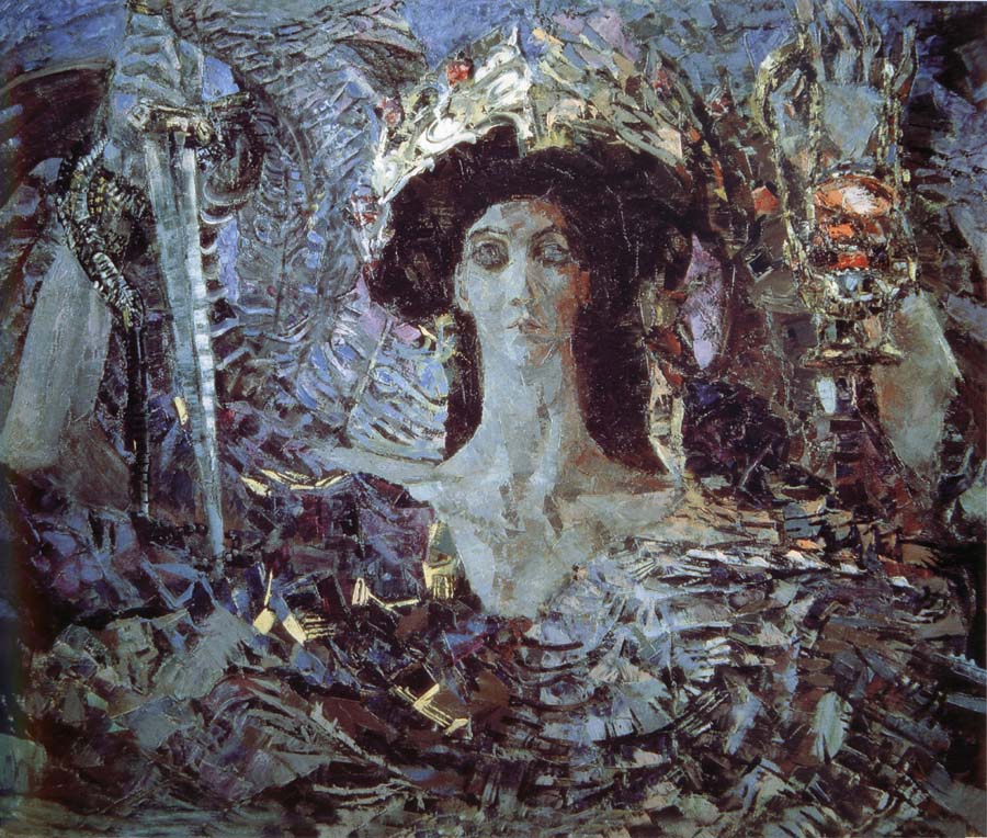 Mikhail Vrubel The angel having six wing